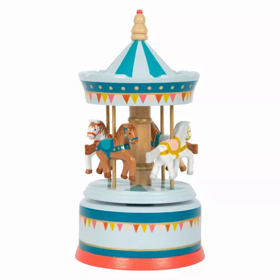 Small Foot - Houten Muziekdoos Draaimolen (groot)