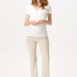 Noppies casual broek flared Heja - Light Sand