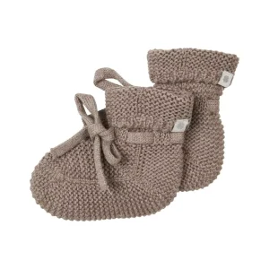 Noppies Newborn Slofjes Nelson - Taupe Melange