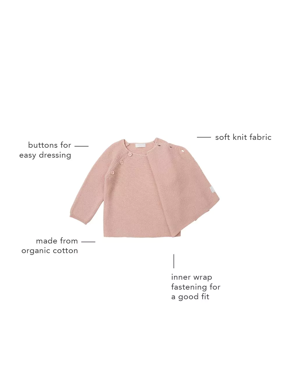 Noppies Newborn set - Rose Smoke - Afbeelding 2