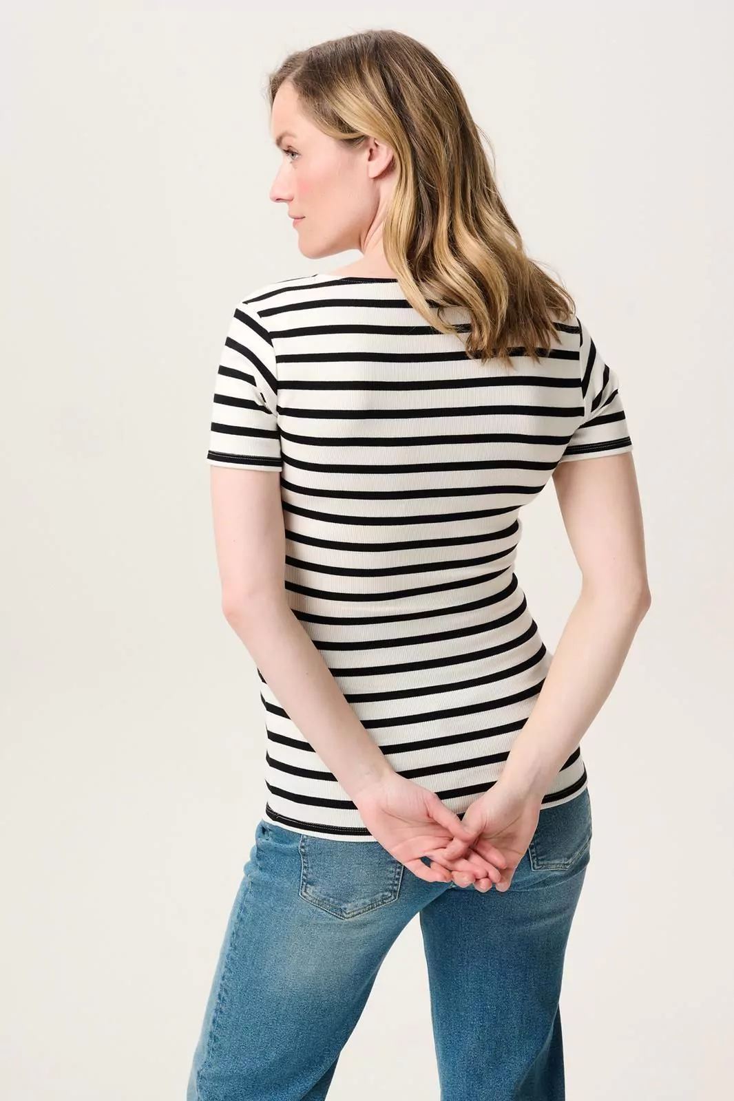 Noppies voedingstop Sanson - Cream Stripe - Afbeelding 2