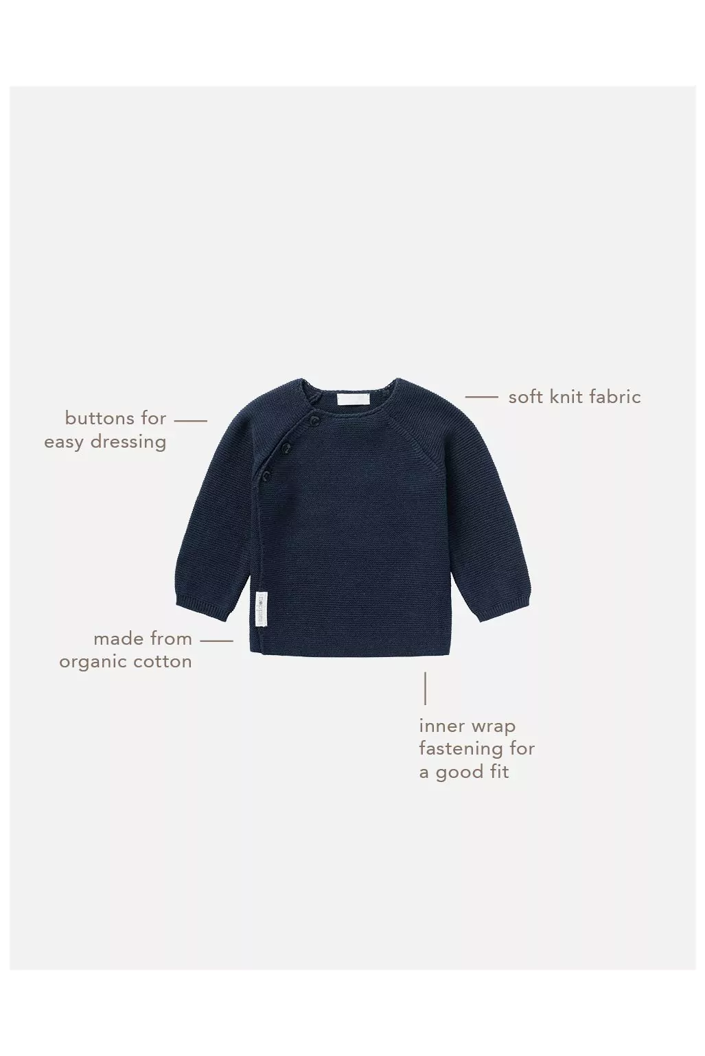 Noppies Newborn set - Navy - Afbeelding 2