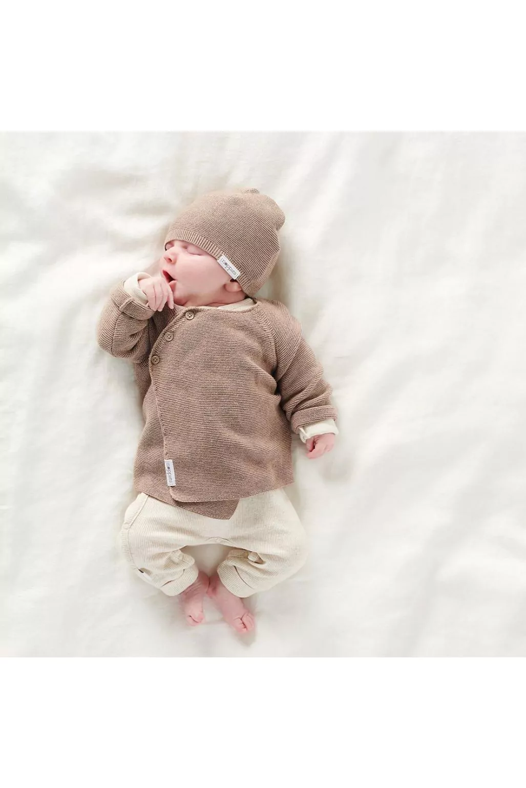 Noppies Newborn Set - Taupe Melange - Afbeelding 7