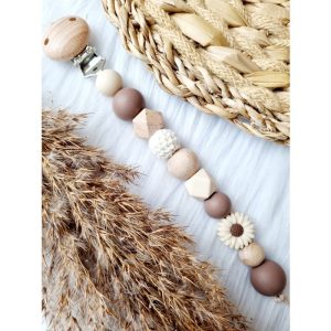 Speenkoord Faye Daisy Beige