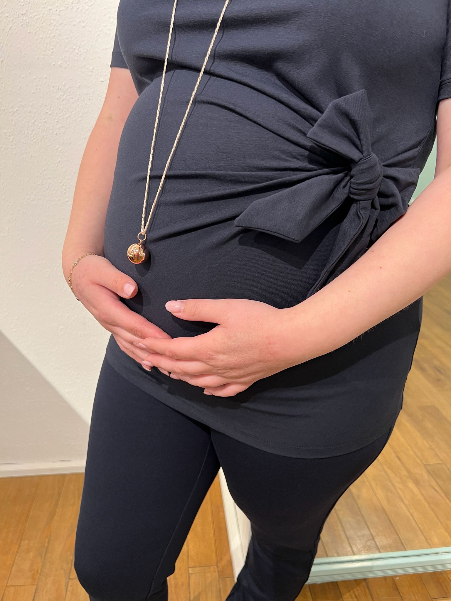 JOY Pregnancy Necklace rose - Afbeelding 2