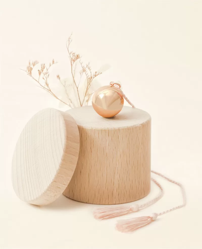 JOY Pregnancy Necklace rose