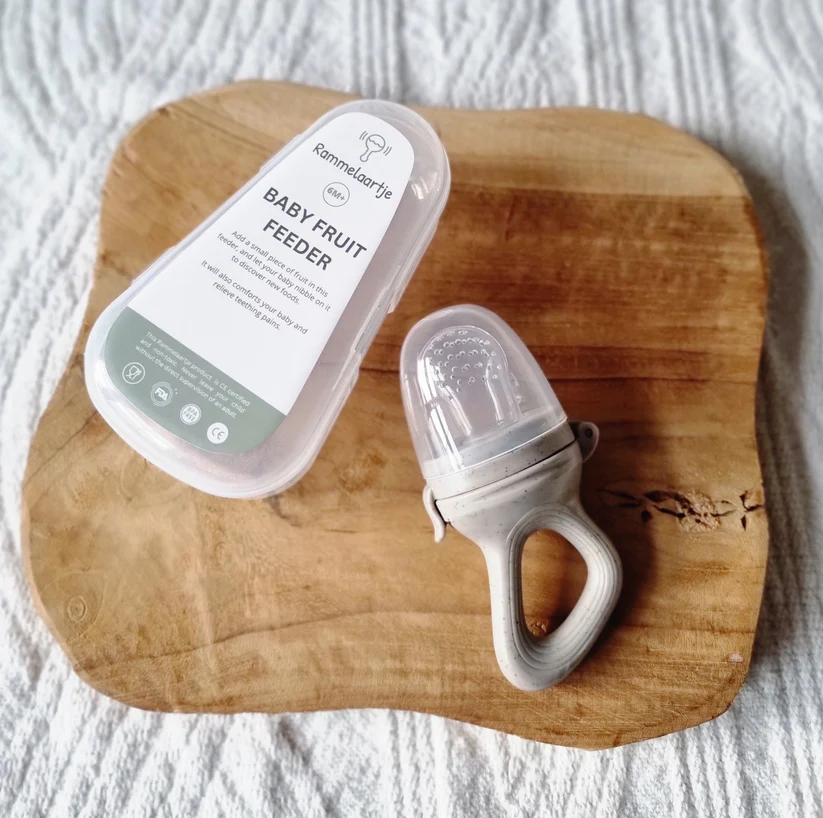 Fruit Feeder Fopspeen - Zand Gestippeld - Afbeelding 3
