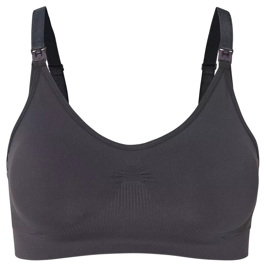 Noppies Maternity Naadloze voedingsbh Cleo - Forged Iron - Afbeelding 4