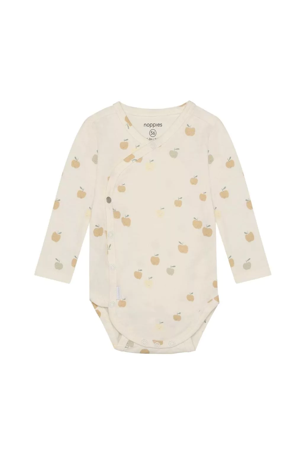 Noppies Newborn Romper all over print - Egret