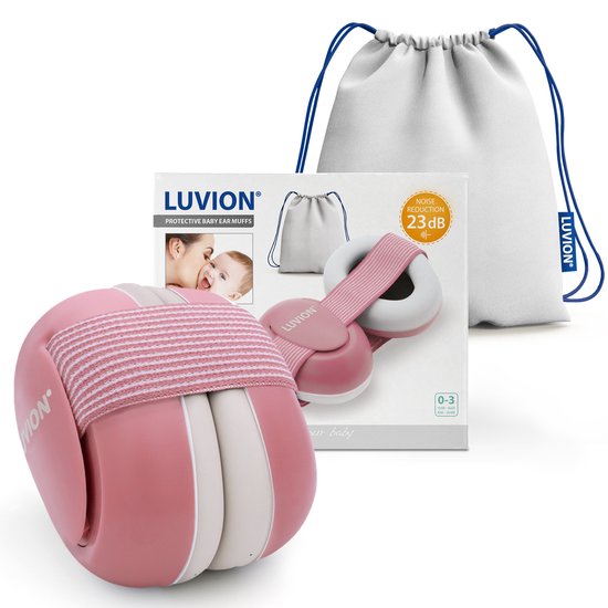 Gehoorbeschermer Luvion Baby Dusty Pink