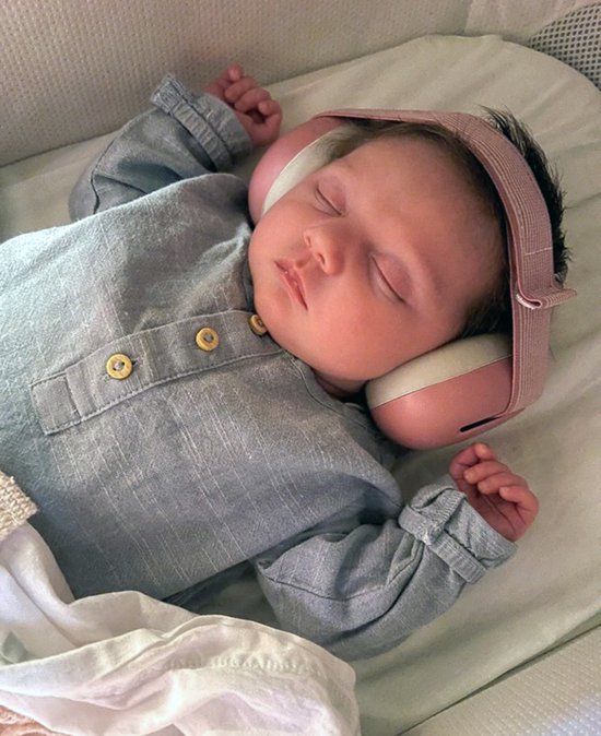 Gehoorbeschermer Luvion Baby Dusty Pink - Afbeelding 2