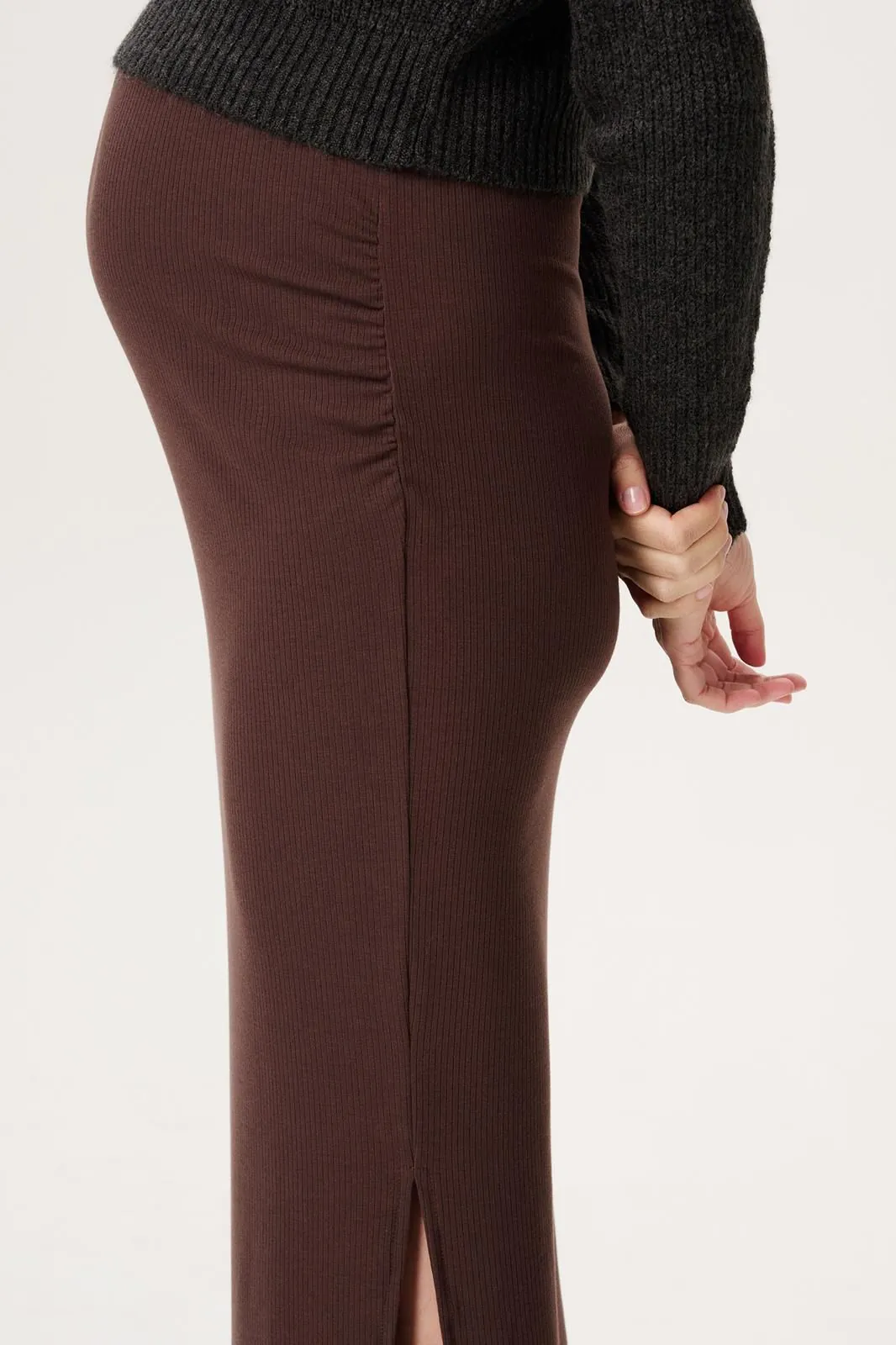 Noppies Maternity Rok - brown - Afbeelding 3