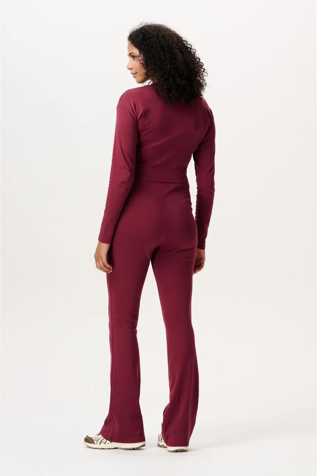 Noppies Maternity Voedingsshirt - Bordeaux - Afbeelding 2
