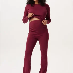 Noppies Maternity Pantalon Flared - Bordeaux