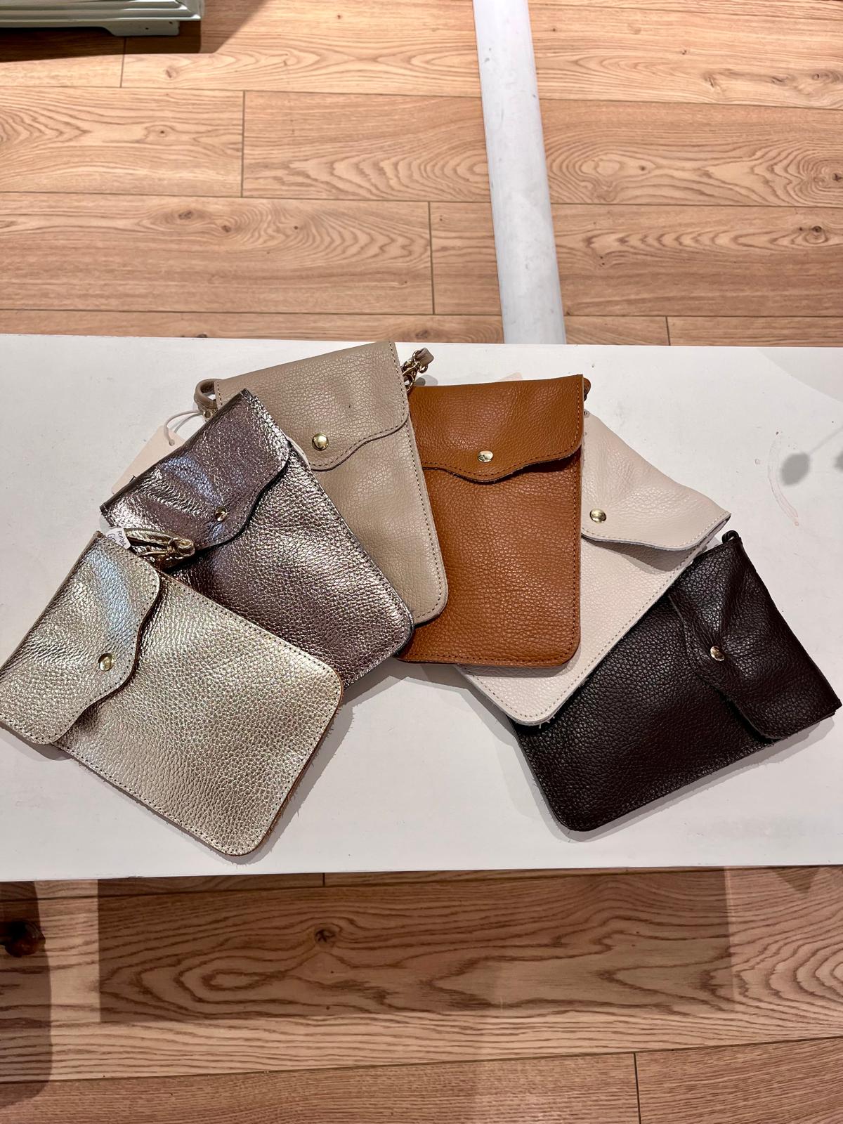 Leren tasje - crossbody
